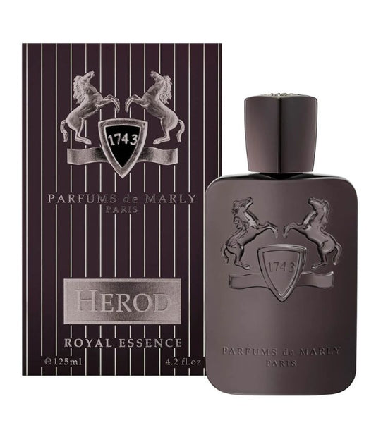 Parfums de Marly Herod perfume bottle and packaging on a white background