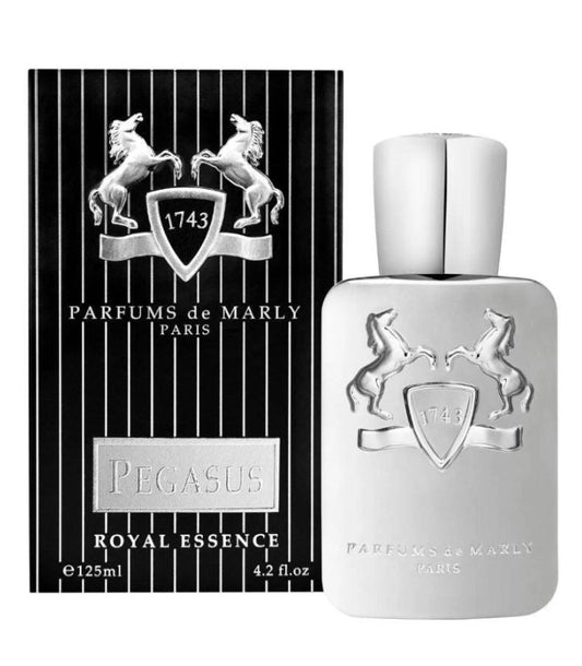 Parfums de Marly Pegasus perfume bottle and packaging on a white background
